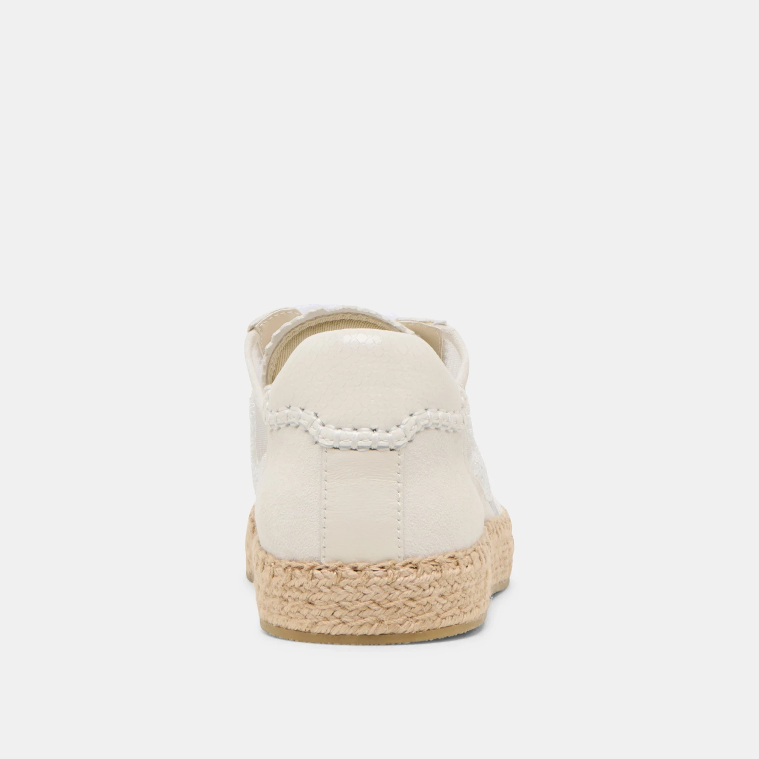 NOTICE ESPADRILLE BEAD SNEAKERS WHITE MESH(Notice Espadrille Bead Sneakers White Mesh) 8 NOTICE ESPADRILLE BEAD SNEAKERS WHITE MESH(Notice Espadrille Bead Sneakers White Mesh) - Image 8