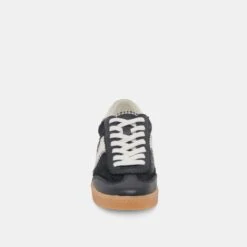 NOTICE STITCH SNEAKERS ONYX CALF HAIR(Notice Stitch Sneakers Onyx Calf Hair) -Dolce Vita DOLCEVITA SNEAKER NOTICESTITCH ONYXCALFHAIR 04