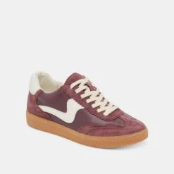 NOTICE SNEAKERS CRANBERRY SUEDE(Notice Sneakers Cranberry Suede) -Dolce Vita DOLCEVITA SNEAKER NOTICE CRANBERRYSUEDE 01