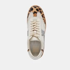 NOTICE SNEAKERS LEOPARD MULTI CALF HAIR(Notice Sneakers Leopard Multi Calf Hair) -Dolce Vita DOLCEVITA SNEAKER NOTICE LEOPARDMULTICALFHAIR 06