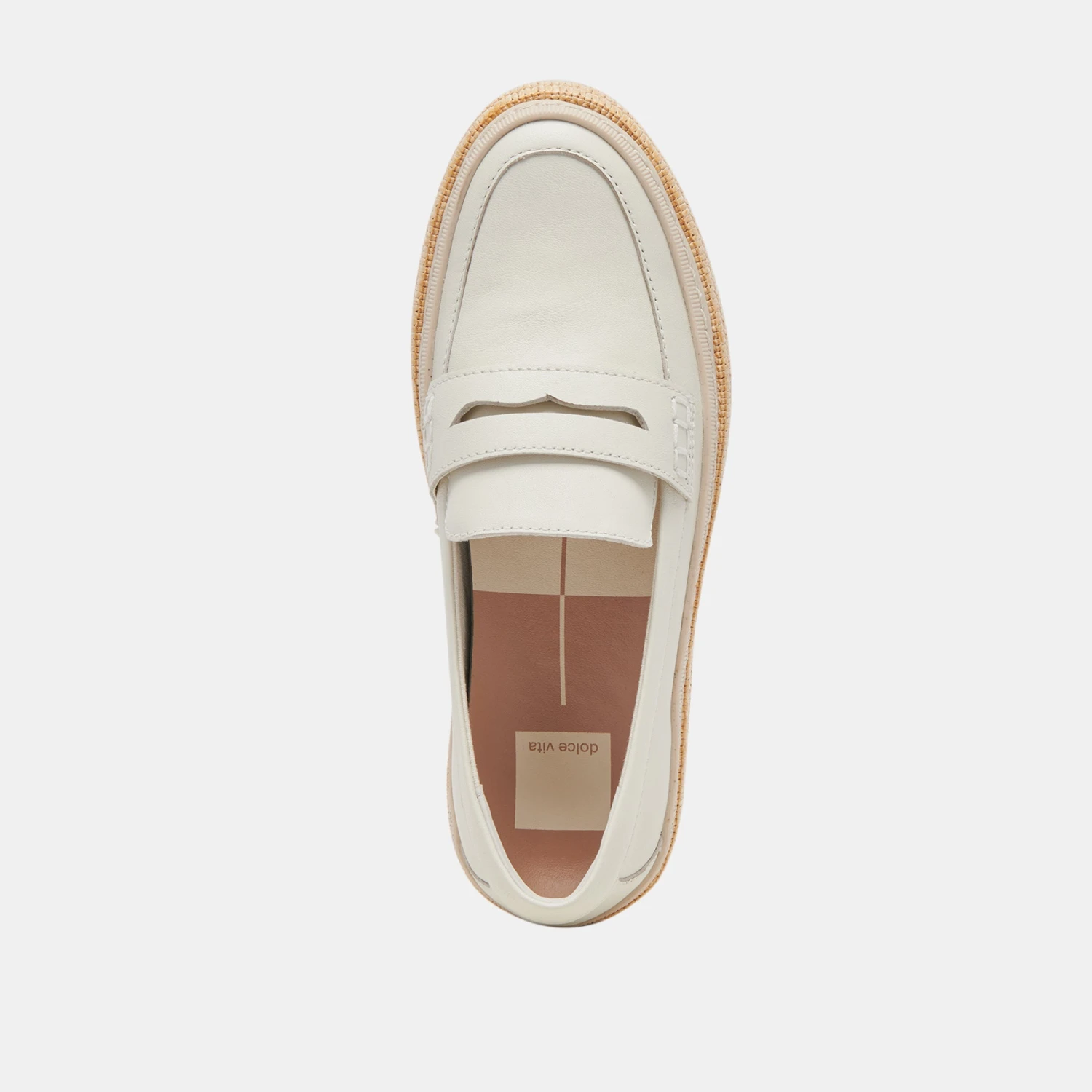 RANNA LOAFERS IVORY LEATHER - Re:vita(Ranna Loafers Ivory Leather Resale) 8 RANNA LOAFERS IVORY LEATHER - Re:vita(Ranna Loafers Ivory Leather Resale) - Image 8
