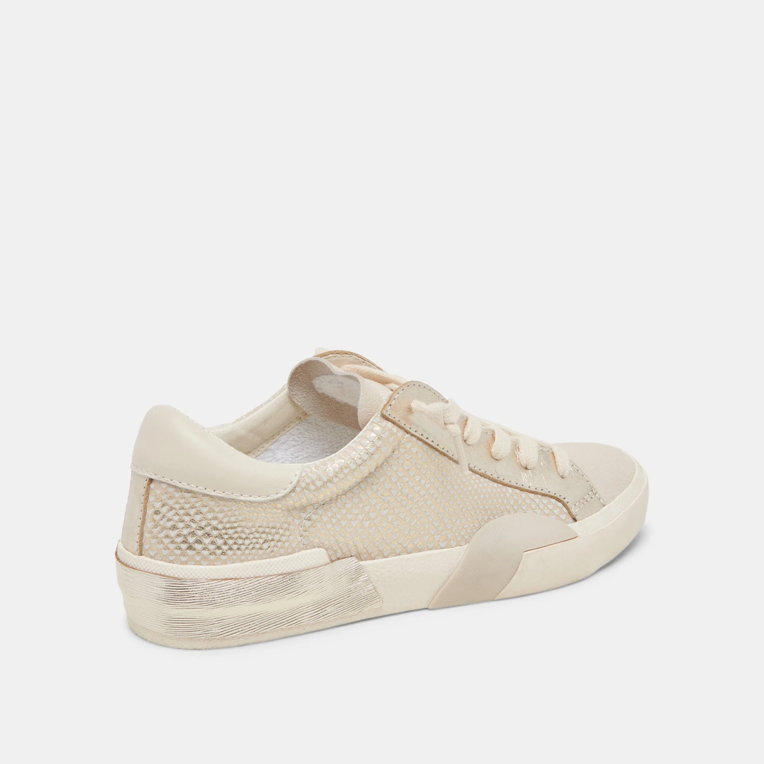 ZINA SNEAKERS CHAMPAGNE EMBOSSED LEATHER(Zina Sneakers Champagne Embossed Leather) 3 ZINA SNEAKERS CHAMPAGNE EMBOSSED LEATHER(Zina Sneakers Champagne Embossed Leather) - Image 3
