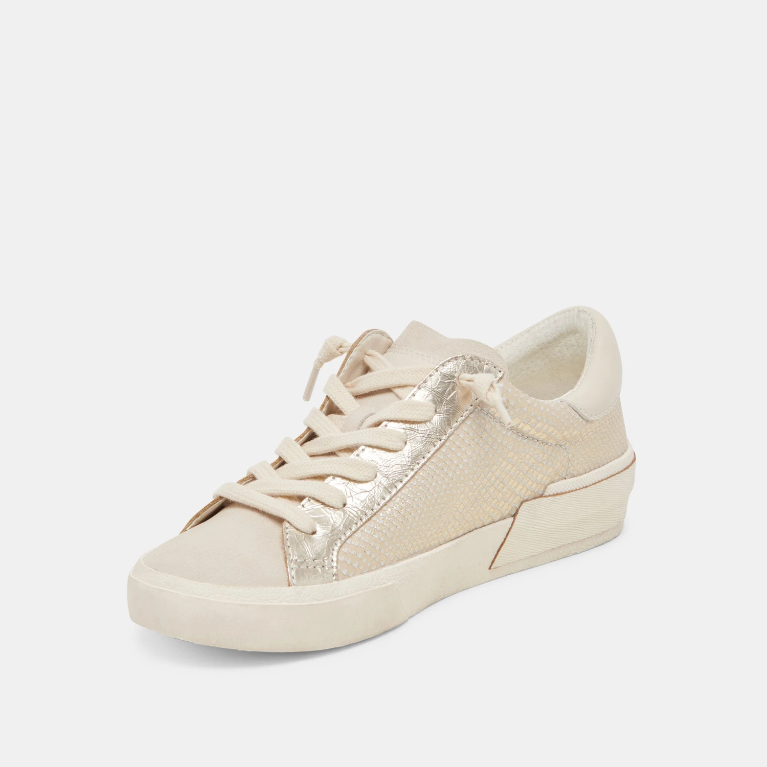ZINA SNEAKERS CHAMPAGNE EMBOSSED LEATHER(Zina Sneakers Champagne Embossed Leather) 4 ZINA SNEAKERS CHAMPAGNE EMBOSSED LEATHER(Zina Sneakers Champagne Embossed Leather) - Image 4