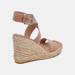 ALDONA WEDGES CAFE LEATHER - Re:vita(Aldona Wedges Cafe Leather Resale) -Dolce Vita DOLCEVITA WEDGES ALDONA CAFELEATHER 03