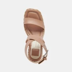 ALDONA WEDGES CAFE LEATHER - Re:vita(Aldona Wedges Cafe Leather Resale) -Dolce Vita DOLCEVITA WEDGES ALDONA CAFELEATHER 06