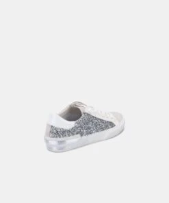 ZINA SNEAKERS SILVER GLITTER(Zina Sneakers Silver Glitter) 12 ZINA SNEAKERS SILVER GLITTER(Zina Sneakers Silver Glitter) -Dolce Vita DOLCEVITA SNEAKERS ZINA SILVER GLITTER BACK