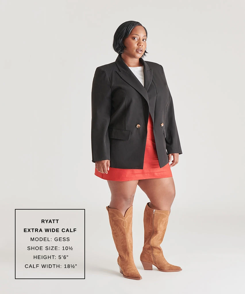 RYATT EXTRA WIDE CALF BOOTS PECAN SUEDE(Ryatt Extra Wide Calf Boots Pecan Suede) 9 RYATT EXTRA WIDE CALF BOOTS PECAN SUEDE(Ryatt Extra Wide Calf Boots Pecan Suede) - Image 9