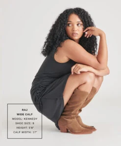 Dolce Vita RAJ WIDE CALF BOOTS BROWN SUEDE(Raj Wide Calf Boots Brown Suede) 17 Dolce Vita RAJ WIDE CALF BOOTS BROWN SUEDE(Raj Wide Calf Boots Brown Suede) -Dolce Vita KENNEDY RAJ WC2