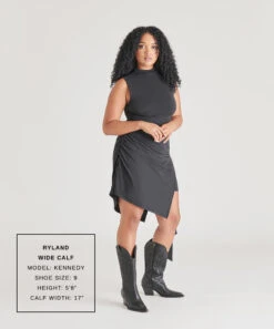 RYLAND WIDE CALF BOOTS BLACK LEATHER(Ryland Wide Calf Boots Black Leather) 17 RYLAND WIDE CALF BOOTS BLACK LEATHER(Ryland Wide Calf Boots Black Leather) -Dolce Vita KENNEDY RYLAND WC 6fb9f542 ee60 41f7 8481 4291f4044bab