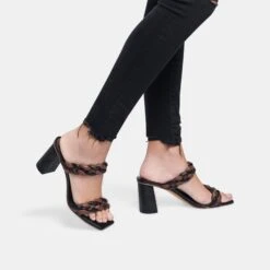 PAILY HEELS BLACK ESPRESSO STELLA - Re:vita(Paily Heels Black Espresso Stella Resale) -Dolce Vita PAILY BLACK ESPRESSO ON FOOT 4 c574f1e6 64e9 44e1 a7f9 c1de2c62580a