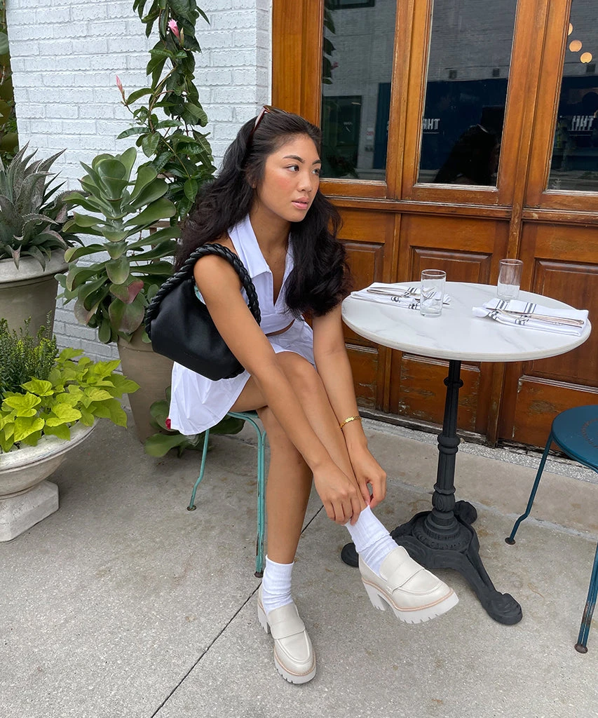 HALONA LOAFERS IVORY LEATHER - Re:vita(Halona Loafers Ivory Leather Resale) 4 HALONA LOAFERS IVORY LEATHER - Re:vita(Halona Loafers Ivory Leather Resale) - Image 4