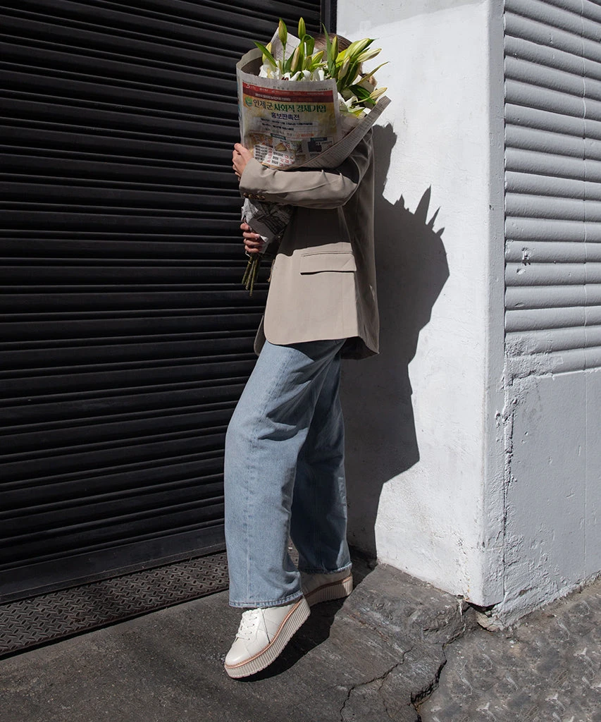 TIGER SNEAKERS WHITE LEATHER(Tiger Sneakers White Leather) 10 TIGER SNEAKERS WHITE LEATHER(Tiger Sneakers White Leather) - Image 10